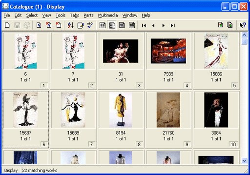 Contact Sheet View